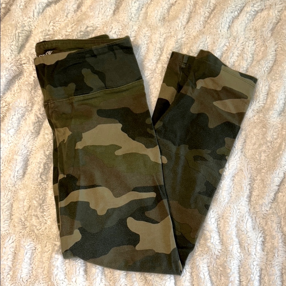 3/4 Length Camouflage Leggings